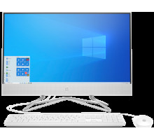 Моноблок 23.8'' HP 24-df0023ur 14P94EA Ryzen 3 3250U/4GB/256GB SSD/ntegrated Graphics/noDVD/kbd/mouse/WiFi/BT/Cam/Win10Home/snow white