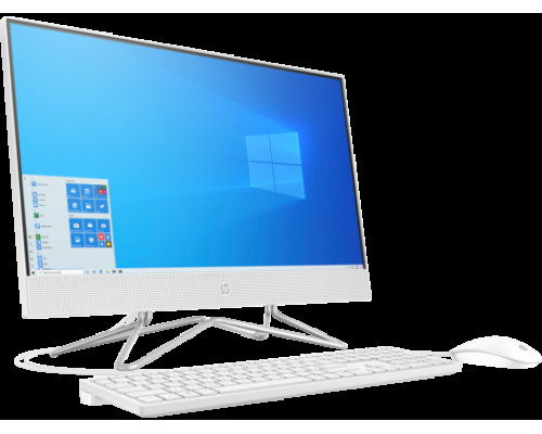 Моноблок 23.8 HP 24-df0023ur 14P94EA Ryzen 3 3250U/4GB/256GB SSD/ntegrated Graphics/noDVD/kbd/mouse/WiFi/BT/Cam/Win10Home/snow white купить QBS.ru