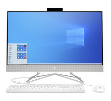 Моноблок 23.8'' HP 24-df0015ur 14P86EA 3050U/4GB/1TB/FHD/AMD Integrated Graphics/noDVD/kbd mouse wired/Cam/snow white/Win10