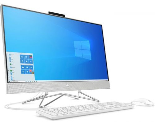 Моноблок 23.8 HP 24-df0020ur AiO 14P91EA Ryzen 3-3250U/4GB/128GB SSD/FHD/noDVD/Intergrated Graphics/Cam/WiFi/snow white/Win10 купить QBS.ru