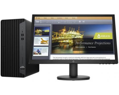 Компьютер HP ProDesk 400 G7 MT 11M82EA i5-10500/8GB/1TB/DVD-WR/usb kbd/mouse/HDMI v2/Win10Pro+HP Monitor P21b купить QBS.ru