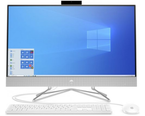 Моноблок 23.8 HP 24-df0014ur AiO 14P85EA Athlon 3050U/4GB/128GB SSD/FHD/noDVD/AMD Intergrated Graphics/Cam/WiFi/Win10 + USB KBD, USB MOUSE/snow whit купить QBS.ru