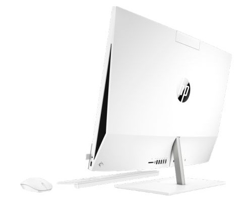 Моноблок 27 HP Pavilion I 27-27-d0014ur 199T7EA i7-10700T/16GB/512GB SSD/UHD/nVidia Gef MX350 4GB/no DVD/kbd mouse wireless/Cam/Win10/white купить QBS.ru