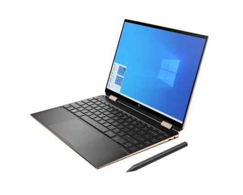 Ноутбук HP Spectre x360 14-ea0011ur 3B3K8EA i7-1165G7/16GB/2TB SSD/13.5 3K2K IPS/Iris Xe/backlight/Win10Home/nightfall black купить QBS.ru