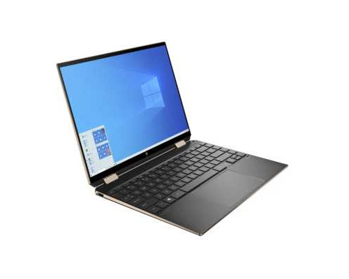 Ноутбук HP Spectre x360 14-ea0011ur 3B3K8EA i7-1165G7/16GB/2TB SSD/13.5 3K2K IPS/Iris Xe/backlight/Win10Home/nightfall black купить QBS.ru