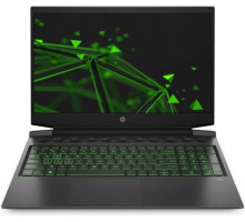 Ноутбук HP Pavilion Gaming 16-a0017ur 22R51EA i5-10300H/8GB/512GB SSD/16.1" FHD/GTX1650 4GB/DOS/black green