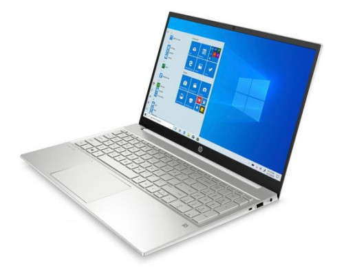 Ноутбук HP Pavilion 15-eh1017ur 3E3V0EA Ryzen 5 5500U/16GB/512GB SSD/Radeon Graphics/15.6/IPS/FHD/WiFi/BT/Cam/Free DOS 3.0/silver купить QBS.ru