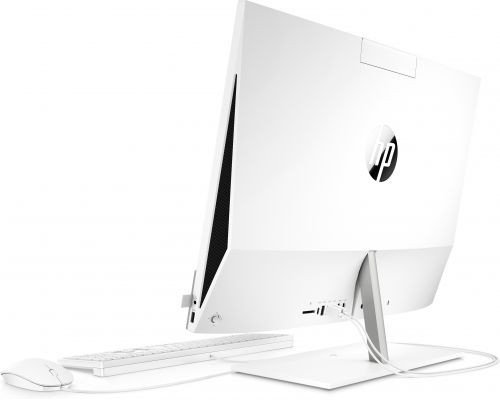 Моноблок 23.8 HP Pavilion A 24-k0006ur 1Y2H5EA Ryzen3-4300U/4GB/256GB SSD/FHD/AMD Integrated Graphics/no DVD/kbd-mouse wired/Cam/Win10/white купить QBS.ru