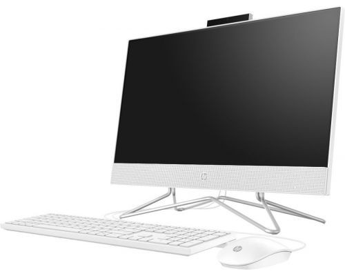 Моноблок 21,5 HP 22-df1031ur 3V055EA i3-1125G4/4GB/256GB SSD/UHD graphics/FHD IPS/noDVD/kbd, mouse wired/Cam/Win10Home/snow white купить QBS.ru