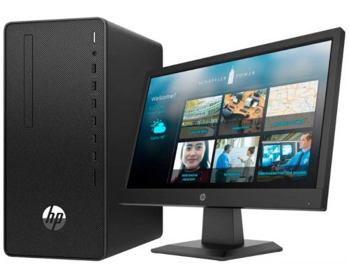 Компьютер HP 290 G4 MT Bundle 1C6V2EA i5-10500/4GB/1TB/DVD/kbd/mouseUSB/Realtek RTL8821CE AC BT WW/DOS+ Monitor HP P19 купить QBS.ru