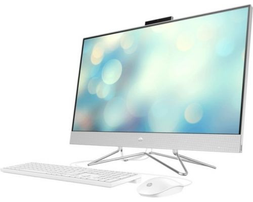 Моноблок 27 HP 27-dp1003ur 2S7R5EA i5-1135G7/4GB/256GB SSD/FHD/Intel Internal Graphics/noDVD/kbd mouse wired/Cam/Win10Home/natural silver купить QBS.ru