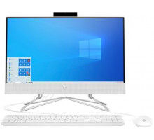 Моноблок 21,5'' HP 22-df1033ur AiO 3V057EA i3 1125G4/8GB/512GB SSD/noDVD/1920*1080/GeForce MX330 2GB/cam/WiFi/Win10Home/snow white