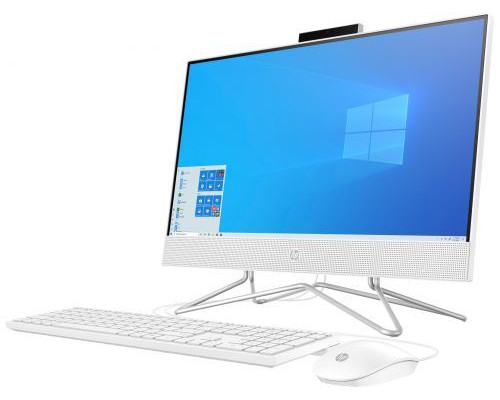 Моноблок 21,5 HP 22-df1033ur AiO 3V057EA i3 1125G4/8GB/512GB SSD/noDVD/1920*1080/GeForce MX330 2GB/cam/WiFi/Win10Home/snow white купить QBS.ru