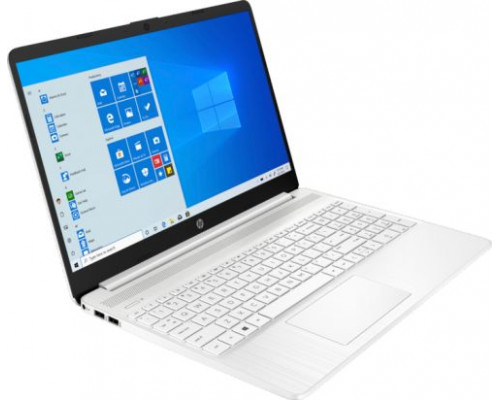 Ноутбук HP 15 15s-eq1279ur 2X0N9EA 3150U/4GB/256GB SSD/15.6 FHD/Vega 3/noODD/DOS/белый купить QBS.ru