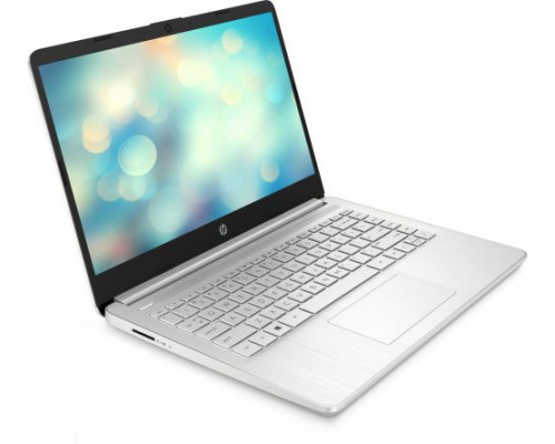 Ноутбук HP 14s-fq1013ur 3B3M9EA Ryzen 7 5700U/16GB/512GB SSD/14 FHD IPS/Radeon graphics/backlight/DOS/natural silver купить QBS.ru