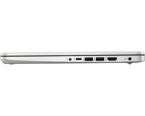 Ноутбук HP 14s-fq1013ur 3B3M9EA Ryzen 7 5700U/16GB/512GB SSD/14 FHD IPS/Radeon graphics/backlight/DOS/natural silver купить QBS.ru