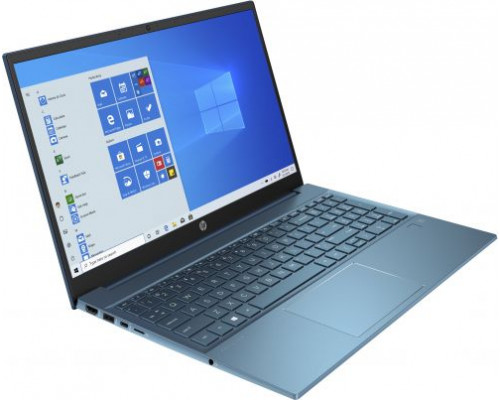 Ноутбук HP Pavilion 15-eg0057ur 2X2T0EA i5 1135G7/8GB/256GB SSD/GeForce MX350 2GB/15.6/IPS/FHD/WiFi/BT/Cam/Win10Home/d.turquoise купить QBS.ru