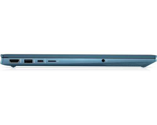 Ноутбук HP Pavilion 15-eg0057ur 2X2T0EA i5 1135G7/8GB/256GB SSD/GeForce MX350 2GB/15.6/IPS/FHD/WiFi/BT/Cam/Win10Home/d.turquoise купить QBS.ru