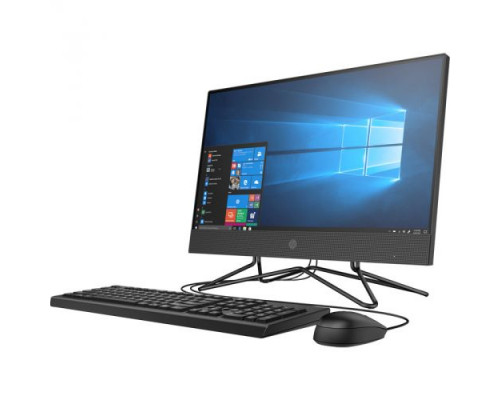 Моноблок 21,5 HP 205 G4 All-in-One NT 47L28EA Silver-3050U/8GB/256GB SSD/DVD/usb kbd/mouse/WiFi/BT/RTF Card/cam/Win10Pro/iron gray купить QBS.ru
