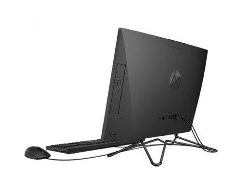 Моноблок 21,5 HP 205 G4 All-in-One NT 47L28EA Silver-3050U/8GB/256GB SSD/DVD/usb kbd/mouse/WiFi/BT/RTF Card/cam/Win10Pro/iron gray купить QBS.ru