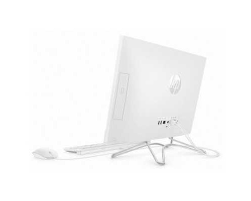 Моноблок 21,5 HP 205 G4 All-in-One NT 47L29EA Silver-3050U/8GB/256GB SSD/DVD/usb kbd/mouse/WiFi/BT/RTF Card/cam/Win10Pro/snow white купить QBS.ru