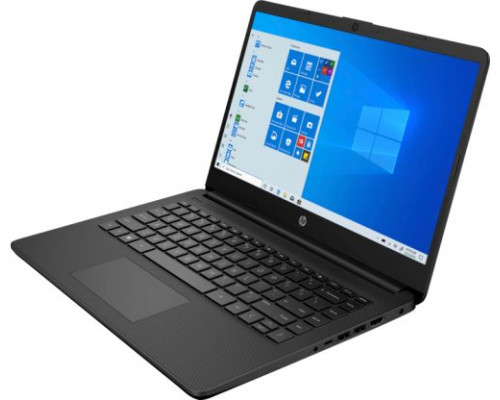 Ноутбук HP 14s-dq3004ur 3E7L8EA N4500/4GB/256GB SSD/UHD graphics/14 HD/WiFi/BT/cam/DOS/black купить QBS.ru
