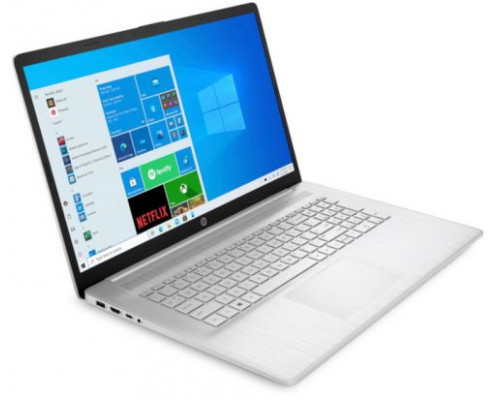 Ноутбук HP 17-cp0096ur 4E2G9EA Ryzen 5 5500U/8GB/512GB SSD/noODD/17.3 FHD/WiFi/BT/cam/Win10Home/silver купить QBS.ru