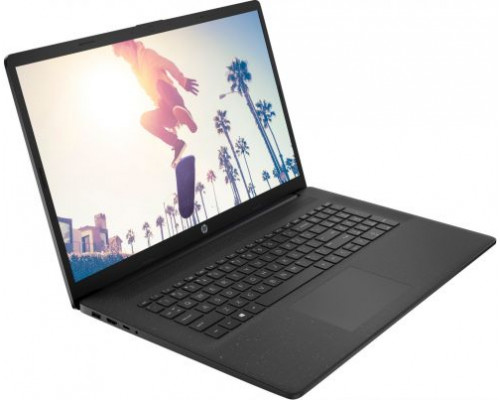 Ноутбук HP Laptop 17-cp0087ur 4D4B1EA Ryzen 3 3250U/4GB/256GB SSD/Radeon graphics/17.3 HD+/WiFi/BT/cam/Win10Home/black купить QBS.ru