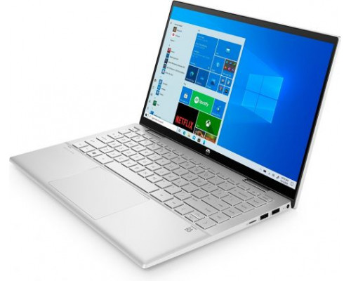 Ноутбук HP Pavilion 14x360 14-dy0011ur 3B3K6EA i7 1165G7/16GB/512GB SSD/noDVD/Iris Xe Graphics/14(1920x1080 IPS)/Touch/Cam/WiFi/FPR/Win10Home/Natural купить QBS.ru