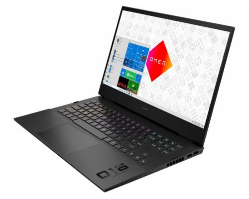 Ноутбук HP Omen 16-c0047ur 4E1S0EA Ryzen 7 5800H/16GB/1TB SSD/noDVD/Radeon RX6600M(8GB)/16.1(1920x1080 IPS 144Hz)/Cam/BT/WiFi/Win10Home/Mica Silver купить QBS.ru
