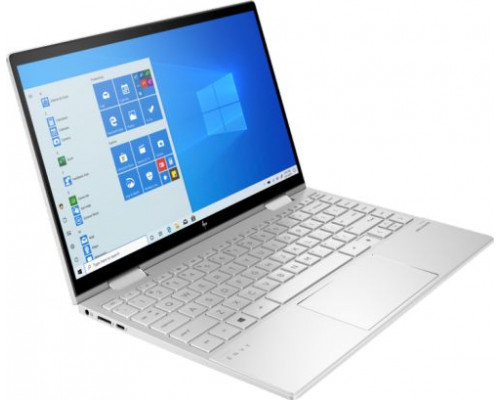Ноутбук HP Envy x360 13-bd0015ur 4Z2N0EA i7 1165G7/16GB/512GB SSD/noDVD/Iris Xe graphics/13.3 FHD OLED touch/cam/BT/WiFi/Win10Home/natural silver купить QBS.ru