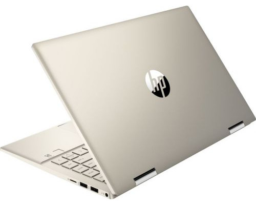 Ноутбук HP Pavilion 14x360 14-dy0009ur 3B3Q9EA i5 1135G7/8GB/512GB SSD/noDVD/Iris Xe Graphics/14 FHD/Touch/Cam/WiFi/FPR/Win10Home/Warm Gold купить QBS.ru