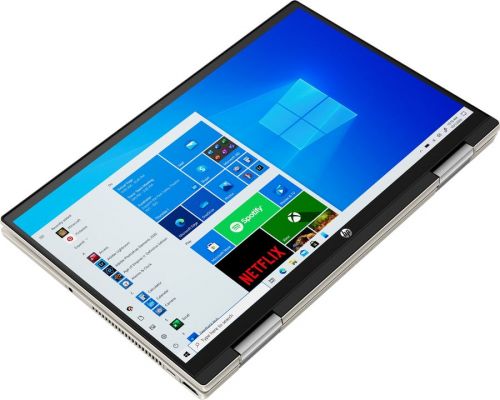 Ноутбук HP Pavilion 14x360 14-dy0009ur 3B3Q9EA i5 1135G7/8GB/512GB SSD/noDVD/Iris Xe Graphics/14 FHD/Touch/Cam/WiFi/FPR/Win10Home/Warm Gold купить QBS.ru