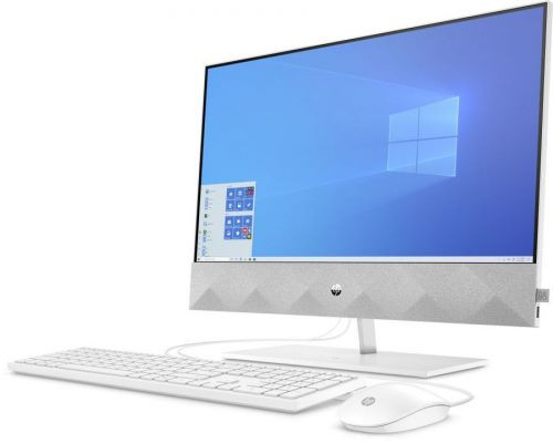 Моноблок 23.8 HP Pavilion 24-k0037ur 496Y9EA Ryzen 5 4600H/8GB/256GB SSD/Radeon Graphics/FHD/Touch/CR/GbitEth WiFi/BT/клавиатура/мышь/cam/Win10Home/ купить QBS.ru