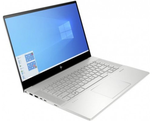 Ноутбук HP Envy 15-ep1029ur 4Z2Q3EA i7 11800H/16GB/1TB SSD/noDVD/GeForce RTX 3060 6GB/15.6 FHD IPS touch/cam/BT/WiFi/Win10Home/natural silver купить QBS.ru