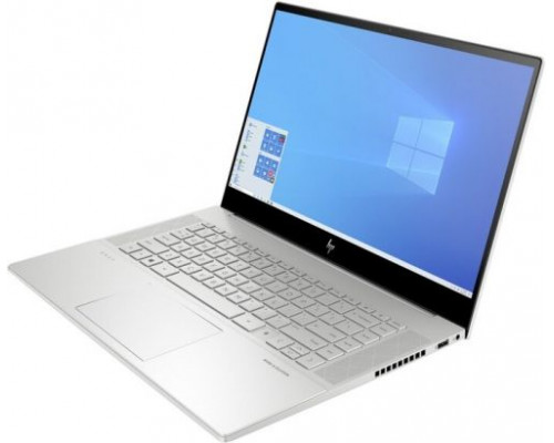 Ноутбук HP Envy 15-ep1029ur 4Z2Q3EA i7 11800H/16GB/1TB SSD/noDVD/GeForce RTX 3060 6GB/15.6 FHD IPS touch/cam/BT/WiFi/Win10Home/natural silver купить QBS.ru