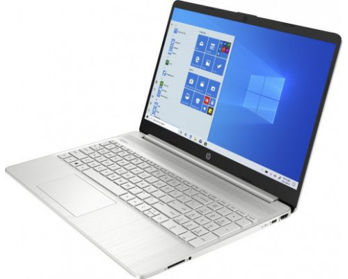 Ноутбук HP Laptop 15s-eq2135ur 61S05EA Ryzen 5 5500U/8GB/512GB SSD/Radeon Graphics/FPR/15.6 FHD/IPS/Win11Home/Natural silver купить QBS.ru