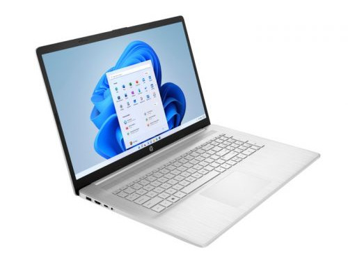 Ноутбук HP Laptop 17-cn0112ur 61R57EA I3-1125G4/8GB/512GB SSD/UHD Graphics/17.3 FHD/FPR/Win11Home/Natural silver купить QBS.ru