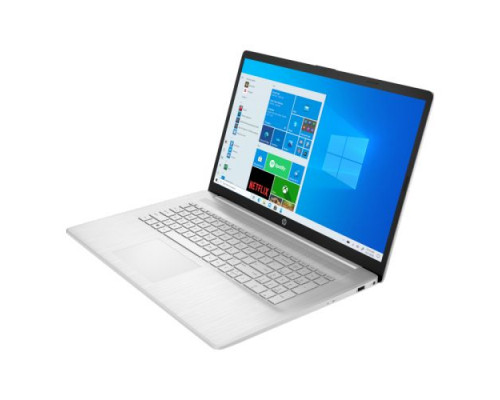 Ноутбук HP Laptop 17-cn0111ur 61R56EA I5-1135G7/8GB/512GB SSD/Xe Graphics/17.3 FHD/FPR/Win11Home/Natural silver купить QBS.ru