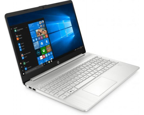 Ноутбук HP 15s-fq2118ur 61R80EA i7-1165G7/16GB/512GB SSD/noODD/15.6 FHD/Iris Xe graphics/WiFi/BT/cam/Win11Home/natural silver купить QBS.ru