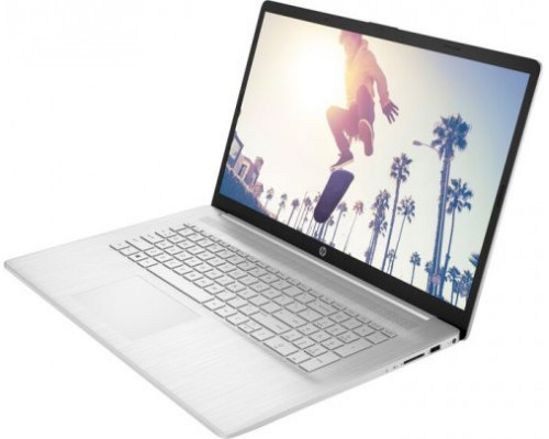 Ноутбук HP 17-CP0135UR 601J9EA Ryzen 5 5500U/16GB/512GB SSD/17.3 FHD/Radeon Vega 7/Wi-Fi/BT/cam/Win11Home/серебристый купить QBS.ru