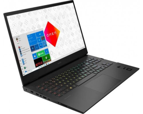 Ноутбук HP Omen 17-ck0026ur 4E1T9EA i7 11800H/16GB/1TB SSD/GeForce RTX 3070 8GB/17.3 1920*1080/WiFi/BT/cam/Win10Home/black купить QBS.ru