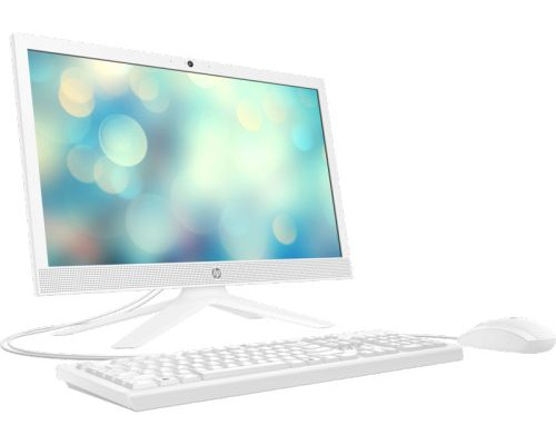 Моноблок 20,7 HP 21-b0065ur NT 5D238EA i3-1005G1/8GB/512GB SSD/UHD Graphics/FHD/noDVD/USB kbd/mouse/VGA/cam/Win11Home/snow white купить QBS.ru