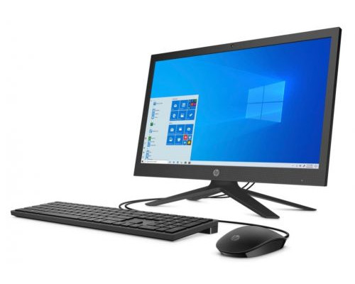 Моноблок 20,7 HP 21-b1029ur NT 5D478EA Ryzen 3 3250U/8GB/256GB SSD/Radeon Graphics/FHD/noDVD/USB kbd/mouse/cam/Win11Home/jet black купить QBS.ru