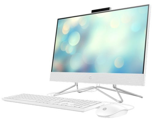 Моноблок 21,5 HP 22-df1066ur AiO 5D1S3EA i3 1125G4/4GB/256GB SSD/noDVD/UHD Graphics/FHD/cam/WiFi/USB kbd/USB mouse/Win11Home/snow white купить QBS.ru