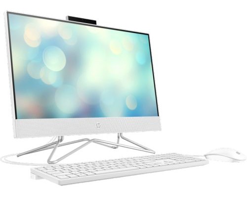 Моноблок 21,5 HP 22-df1068ur AiO 5D1S5EA i3 1125/8GB/512GB SSD/noDVD/GeForce MX330 2GB/FHD/cam/WiFi/USB kbd/USB mouse/Win11Home/snow white купить QBS.ru