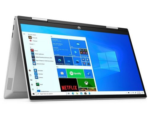 Ноутбук HP Pavilion x360 14-dy0007ur i3 1125G4/8GB/512GB SSD/noDVD/UHD Graphics/14 FHD/Touch/Cam/WiFi/FPR/Win10Home/natural silver купить QBS.ru