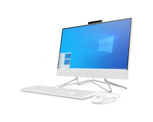 Моноблок 21,5 HP 22-df0148ur NT 5D1X1EA Ryzen 3 3250U/8GB/256GB SSD/Radeon graphics/FHD/noDVD/USB kbd/USB mouse/cam/Win11Home/white купить QBS.ru