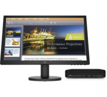 Компьютер HP Bundle 260 G4 DM 261T2ES i3-10110U/4GB/256GB SSD/UHD graphics 620/Wifi/BT/KB/mouse/Win10Pro/black + Monitor P21