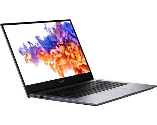 Ноутбук Honor MagicBook 14 53011WGG Ryzen 5 5500U/8GB/512GB SSD/Radeon Graphics/14 FHD/Win10Home/серый купить QBS.ru